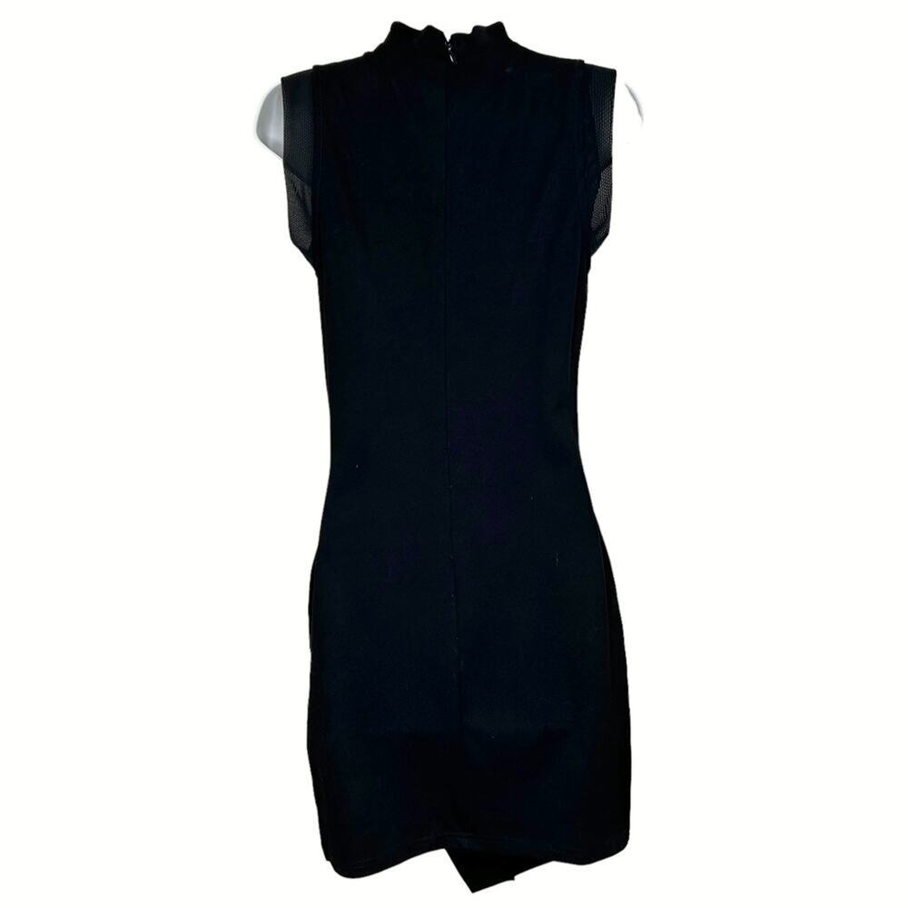 bebe Black Studded Bodycon Mini Dress - Picture 7 of 10